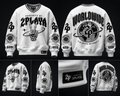 2Playa Worldwide Members Only Graphic Sweater | White